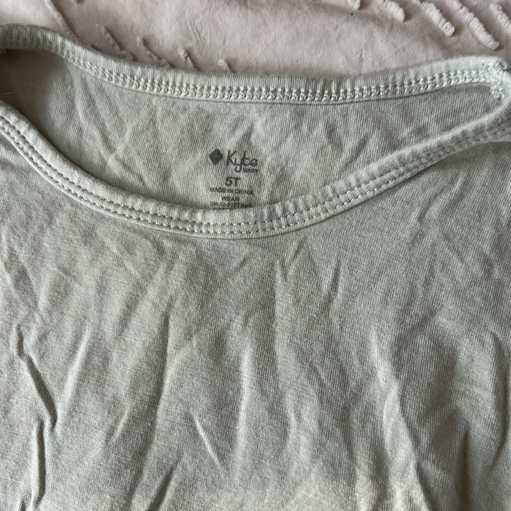 Kyte BABY Kids Pajama Set in Soft Mint - Picture 2 of 4